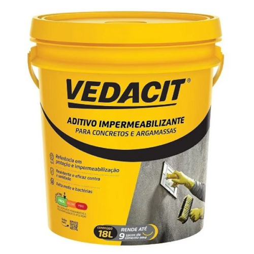 Impermeabilizante Incolor de 18L Vedacit